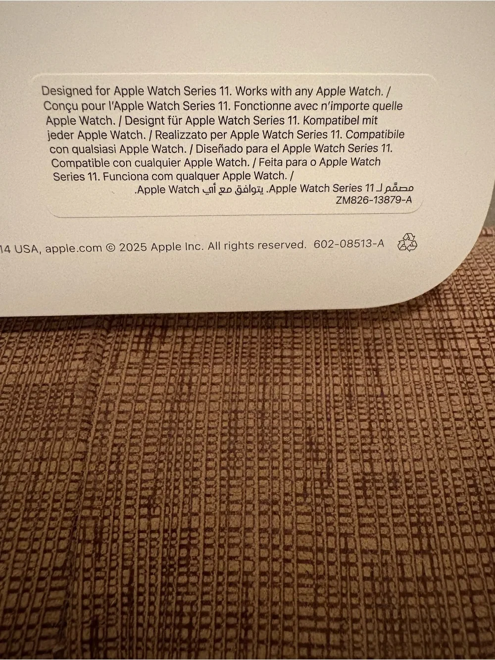 Apple Watch 2 Side Bands Only series 11 46MM with Manual size M/L